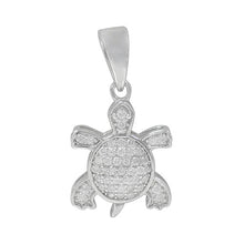Load image into Gallery viewer, Turtle Silver pendant
