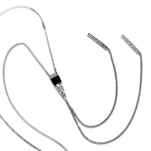 Load image into Gallery viewer, Créart Triango Glass Long Necklace
