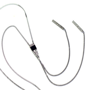 Créart Triango Glass Long Necklace