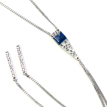Load image into Gallery viewer, Créart Triango Glass Long Necklace
