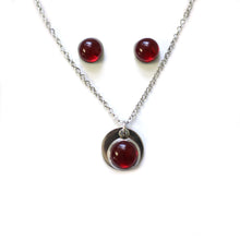Load image into Gallery viewer, Créart Pendant and Earrings Set
