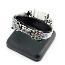 Load image into Gallery viewer, Silver Marcasite Watch Bracelet
