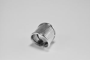 Silver line ring