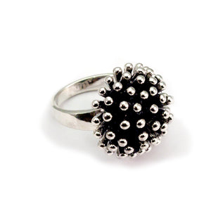 Silver Stamen Ring