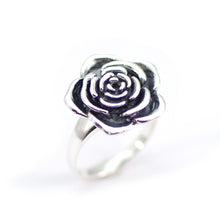 Load image into Gallery viewer, Silver Flower Ring
