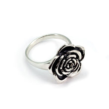 Load image into Gallery viewer, Silver Flower Ring
