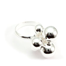 Load image into Gallery viewer, Silver Cocktail Ring
