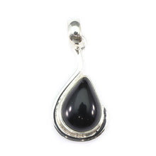 Load image into Gallery viewer, Onyx Silver Pendant
