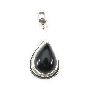 Onyx Silver Pendant
