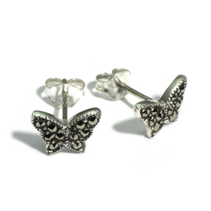 Boucles d'oreilles Argent Marcassite