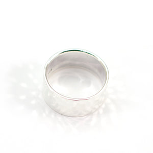 Bague Argent martelée