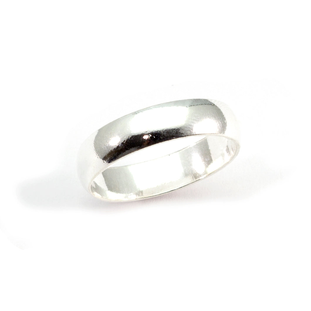 5mm silver ring