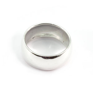 9mm Silver Ring