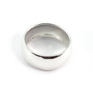 9mm Silver Ring